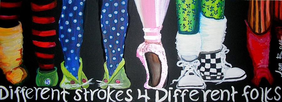 O que significa "different strokes for different folks" na música